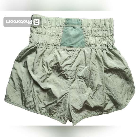 FP movement women's the way home light green sports shorts size M - Picture 4 of 15